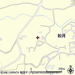 茨城県北茨城市中郷町松井1103周辺の地図