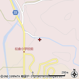 富山県魚津市金山谷185周辺の地図