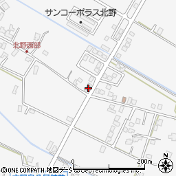 富山県滑川市北野287周辺の地図