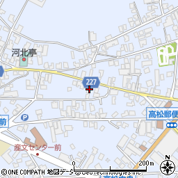 松本食料品店周辺の地図
