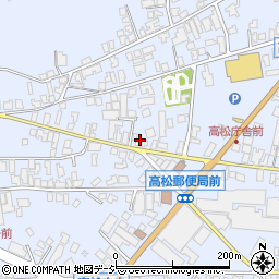 石川県かほく市高松ム74周辺の地図