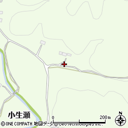 茨城県久慈郡大子町小生瀬1047-2周辺の地図