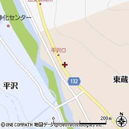 富山県魚津市東蔵461周辺の地図