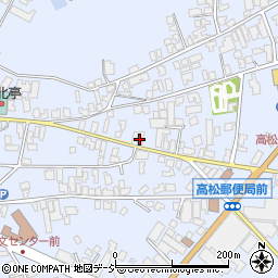 石川県かほく市高松ム78周辺の地図