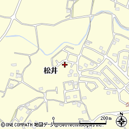 茨城県北茨城市中郷町松井1057周辺の地図