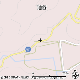 富山県魚津市池谷1399周辺の地図