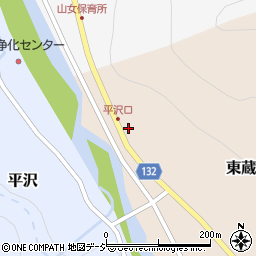 富山県魚津市東蔵458周辺の地図