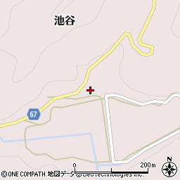 富山県魚津市池谷1392周辺の地図