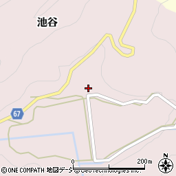 富山県魚津市池谷1390周辺の地図