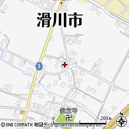 富山県滑川市北野1136周辺の地図
