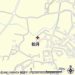 茨城県北茨城市中郷町松井1058周辺の地図