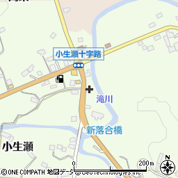 茨城県久慈郡大子町小生瀬15周辺の地図