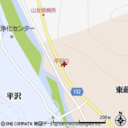 富山県魚津市東蔵497周辺の地図