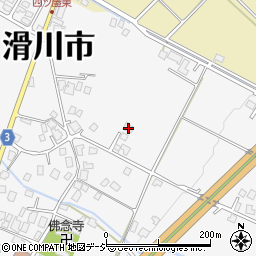 富山県滑川市北野1102周辺の地図