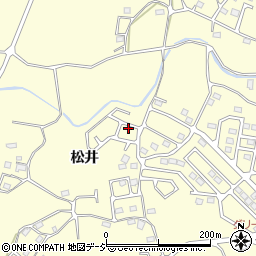 茨城県北茨城市中郷町松井1024周辺の地図