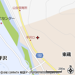 富山県魚津市東蔵487-1周辺の地図