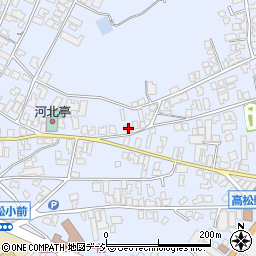 石川県かほく市高松ム3周辺の地図