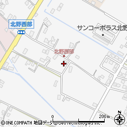 富山県滑川市北野398周辺の地図