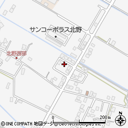 富山県滑川市北野286-14周辺の地図