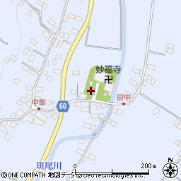 田中公会堂周辺の地図