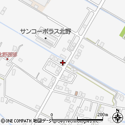 富山県滑川市北野286-20周辺の地図