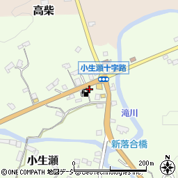茨城県久慈郡大子町小生瀬23周辺の地図