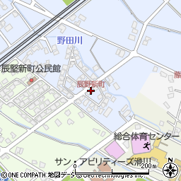 辰野新町周辺の地図