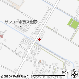 富山県滑川市北野210-10周辺の地図