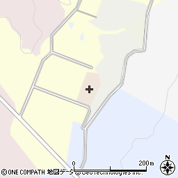 石川県かほく市中沼（ク）周辺の地図