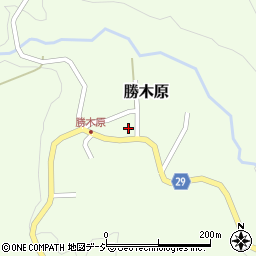 富山県高岡市勝木原687周辺の地図