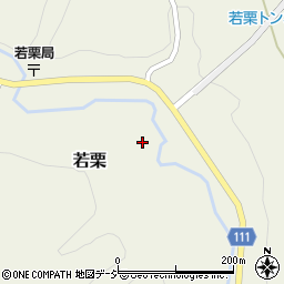 茨城県高萩市若栗166周辺の地図