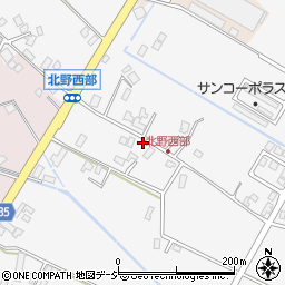 富山県滑川市北野395周辺の地図