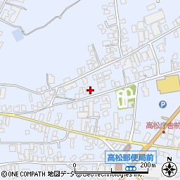 石川県かほく市高松ム14周辺の地図