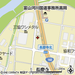 富山県高岡市長慶寺517-1周辺の地図
