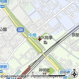 日通商事株式会社　富山ＬＰガス事業所周辺の地図