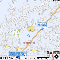 クスリのアオキ　高松北店周辺の地図