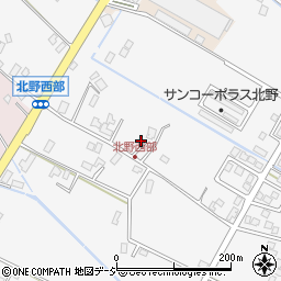 富山県滑川市北野308-3周辺の地図