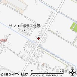 富山県滑川市北野209-8周辺の地図