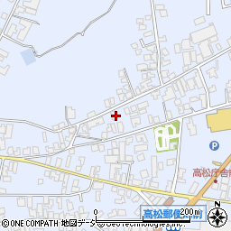 石川県かほく市高松ム17周辺の地図