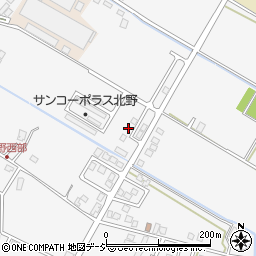 富山県滑川市北野209-11周辺の地図