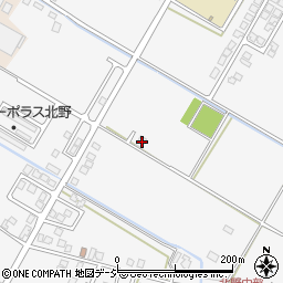 富山県滑川市北野138周辺の地図