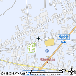 石川県かほく市高松ム23周辺の地図