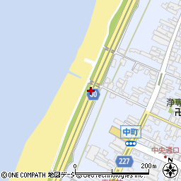 石川県かほく市高松ソ周辺の地図