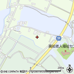 石川県かほく市長柄町ヌ周辺の地図