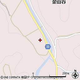 富山県魚津市金山谷3101周辺の地図