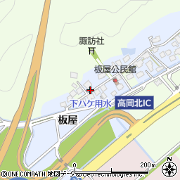 富山県高岡市板屋2556周辺の地図