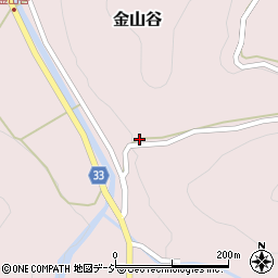 富山県魚津市金山谷333周辺の地図