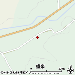 栃木県那須郡那珂川町盛泉932周辺の地図