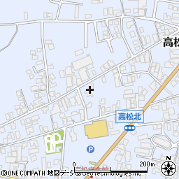 石川県かほく市高松ム25周辺の地図