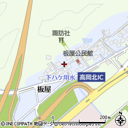 富山県高岡市板屋2556-1周辺の地図